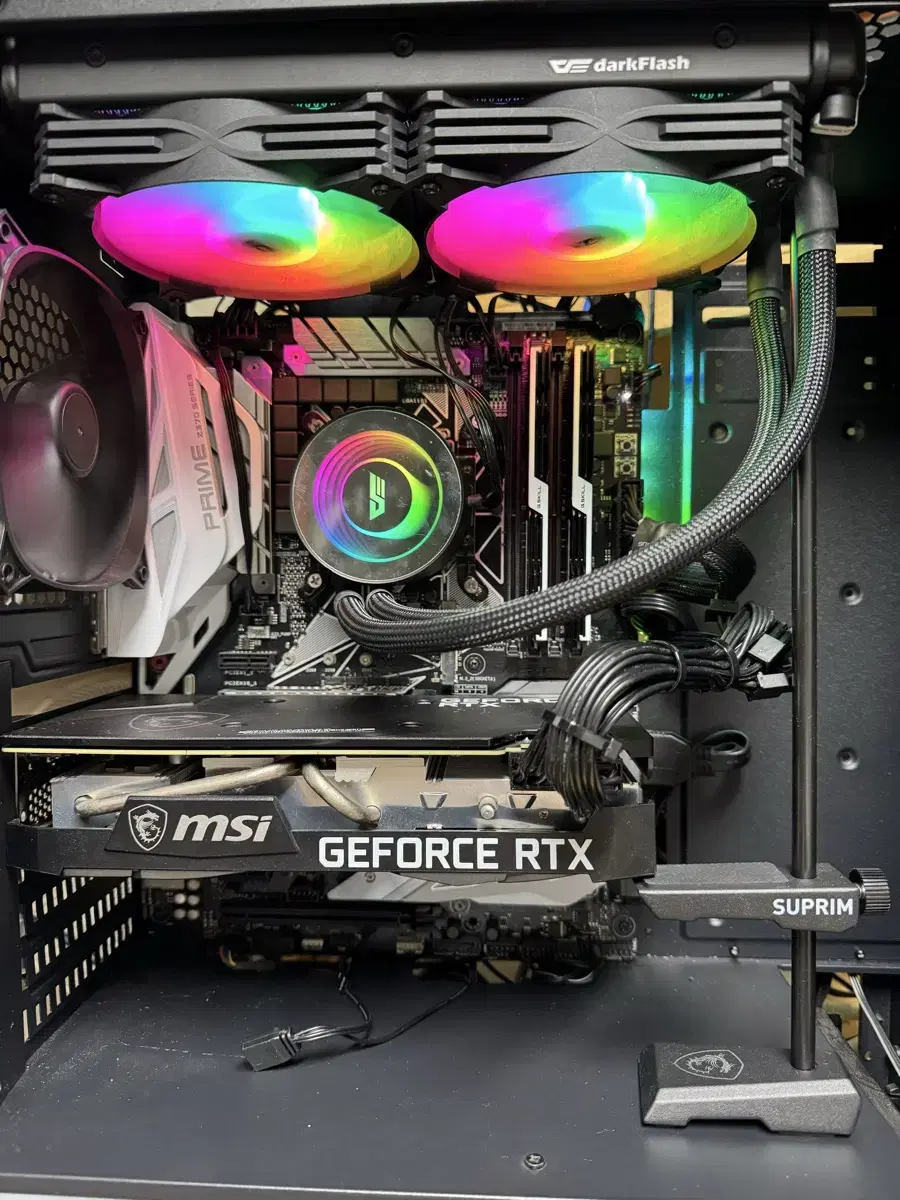 I7-8700k asus370 msi gtx 3070